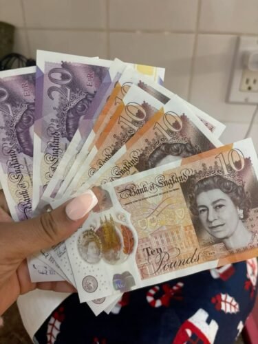 Buy Undetectable Counterfeit GBP 10 Bills photo review