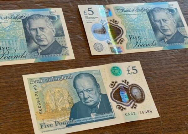 New 5s UK Pound